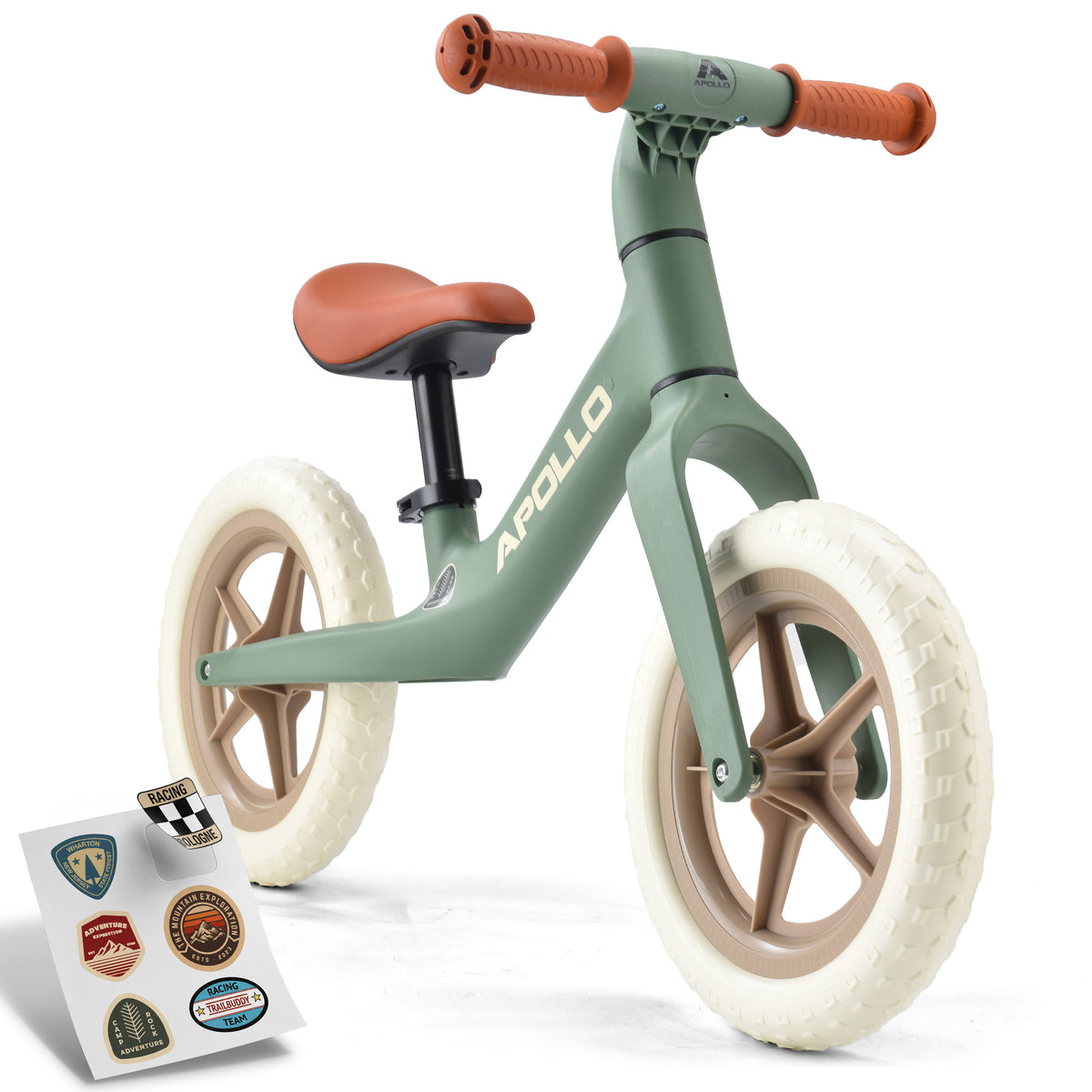 Apollo Funsport Nederland Trailbuddy loopfiets vanaf 2 jaar – 12 inch kinderloopfiets Groen