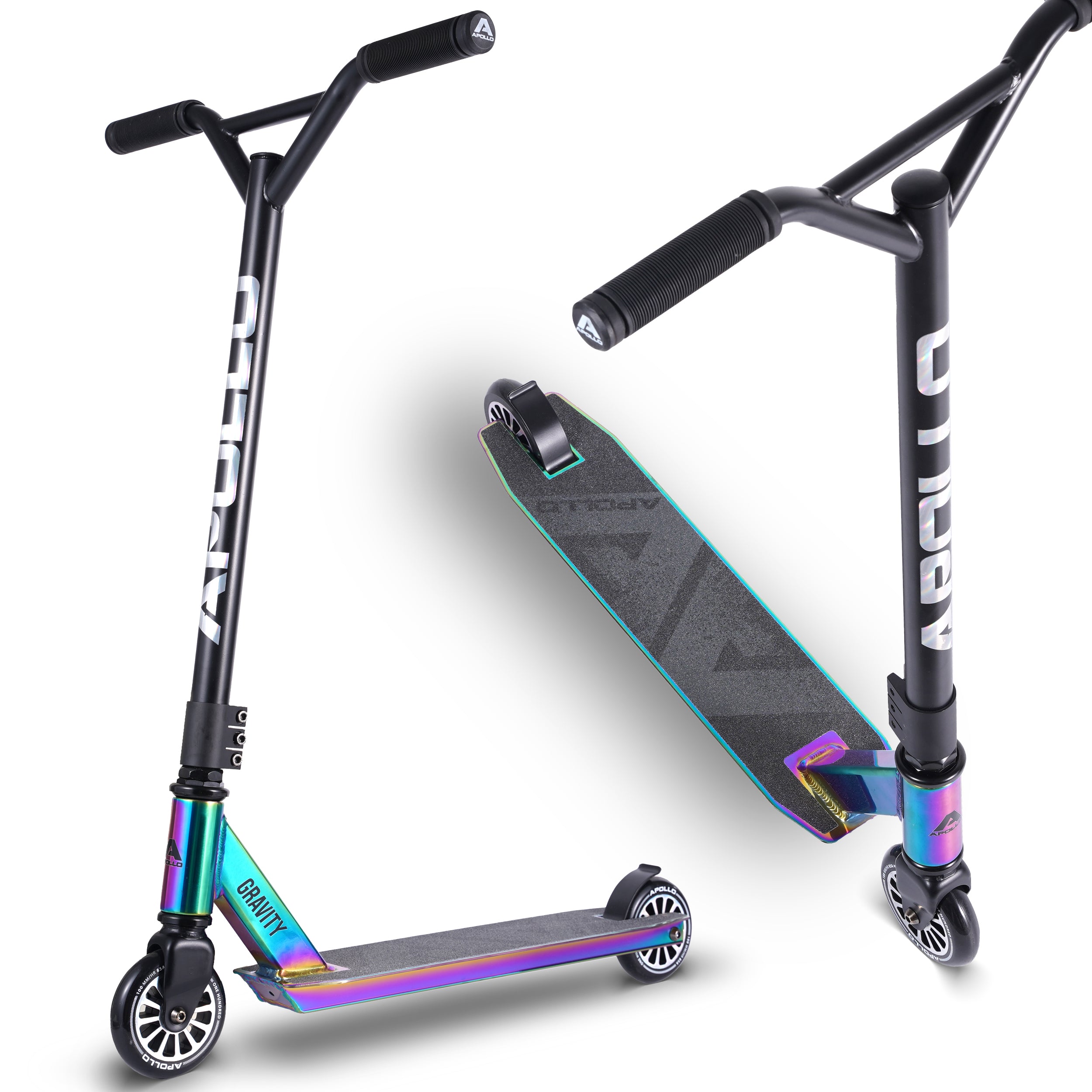 Apollo Funsport NL Stunt Scooter Gravity - Leuke step voor kinderen en tieners Regenboog
