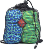 Apollo Funsport Nederland Ocean 5 Extreme Boule – Set van zachte boules Animal Print - Kleur: groen blauw