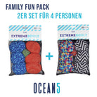 Apollo Funsport Nederland Ocean 5 Extreme Boule – Set van zachte boules 2er SET - Dots + ZicZac