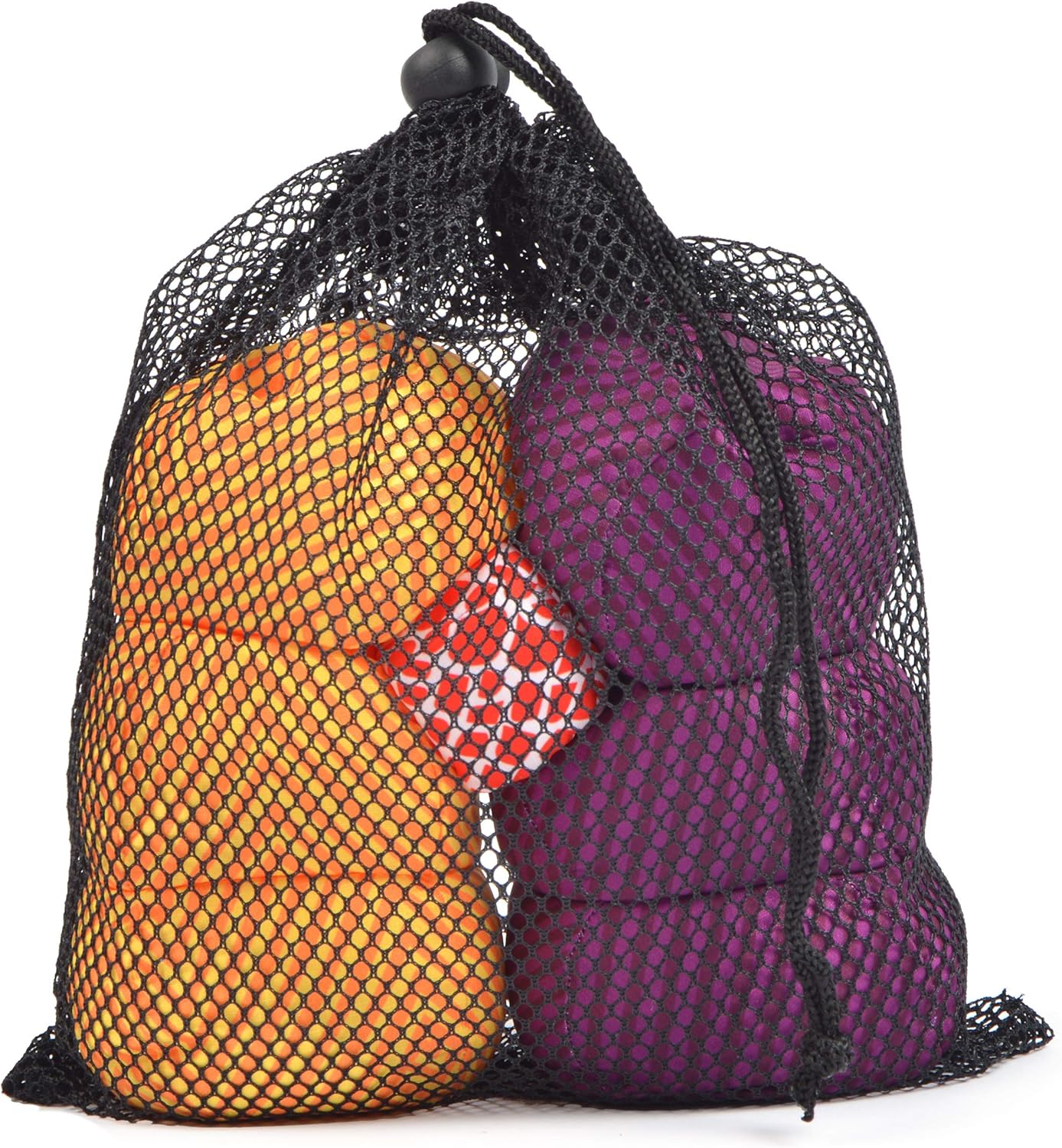 Apollo Funsport Nederland Ocean 5 Extreme Boule – Set van zachte boules Lines - Kleur: paars geel