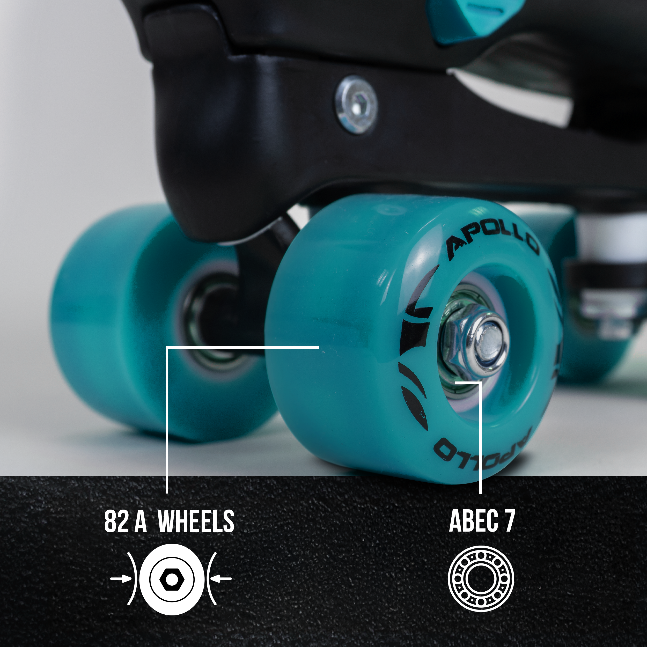 Apollo Funsport Nederland Apollo Champion Verstelbare Quad Skate - verstelbare rolschaatsen voor kinderen Mint