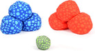 Apollo Funsport Nederland Ocean 5 Extreme Boule – Set van zachte boules Dots - Kleur: rood blauw
