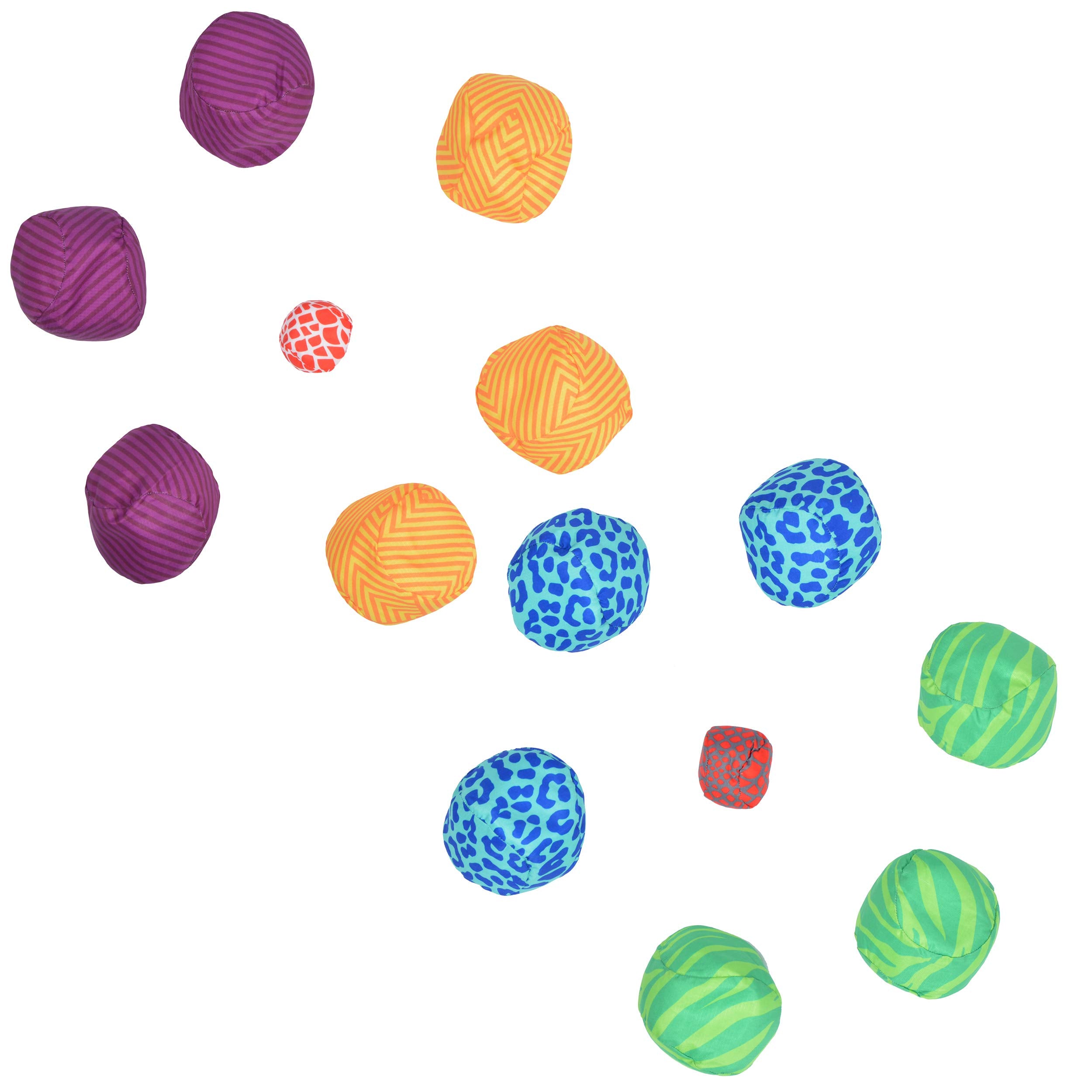 Apollo Funsport Nederland Ocean 5 Extreme Boule – Set van zachte boules 2er SET - Lines + Animal Print