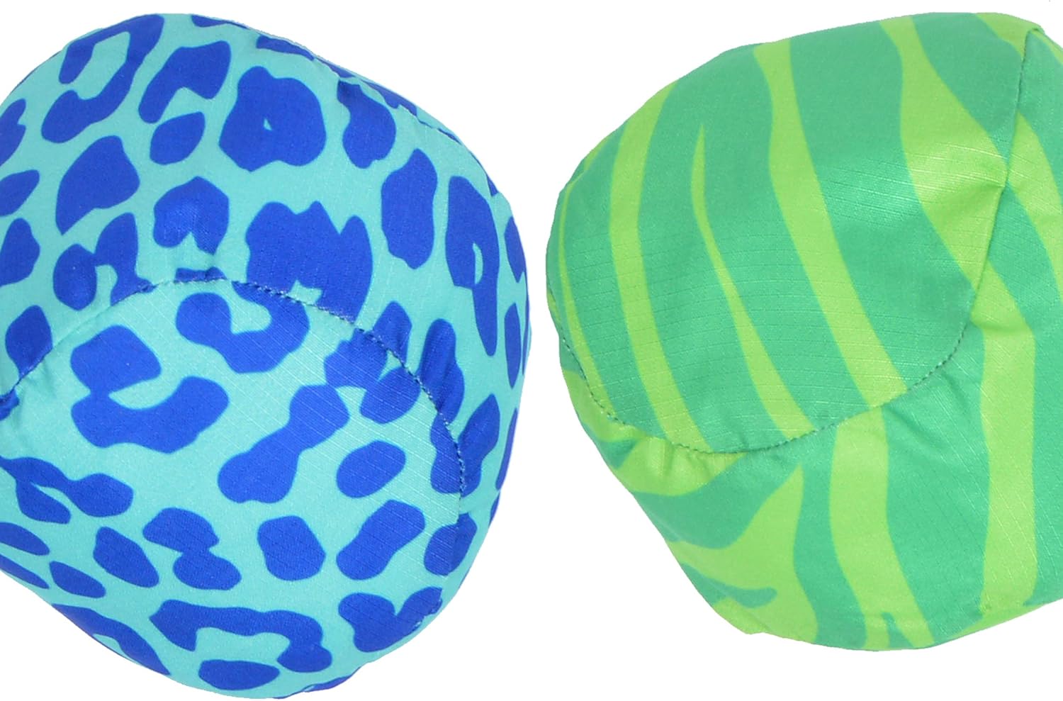 Apollo Funsport Nederland Ocean 5 Extreme Boule – Set van zachte boules Animal Print - Kleur: groen blauw