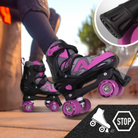 Apollo Funsport Nederland Apollo Champion Verstelbare Quad Skate - verstelbare rolschaatsen voor kinderen Roze