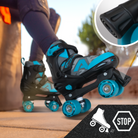 Apollo Funsport Nederland Apollo Champion Verstelbare Quad Skate - verstelbare rolschaatsen voor kinderen Blauw