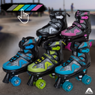 Apollo Funsport Nederland Apollo Champion Verstelbare Quad Skate - verstelbare rolschaatsen voor kinderen Mint