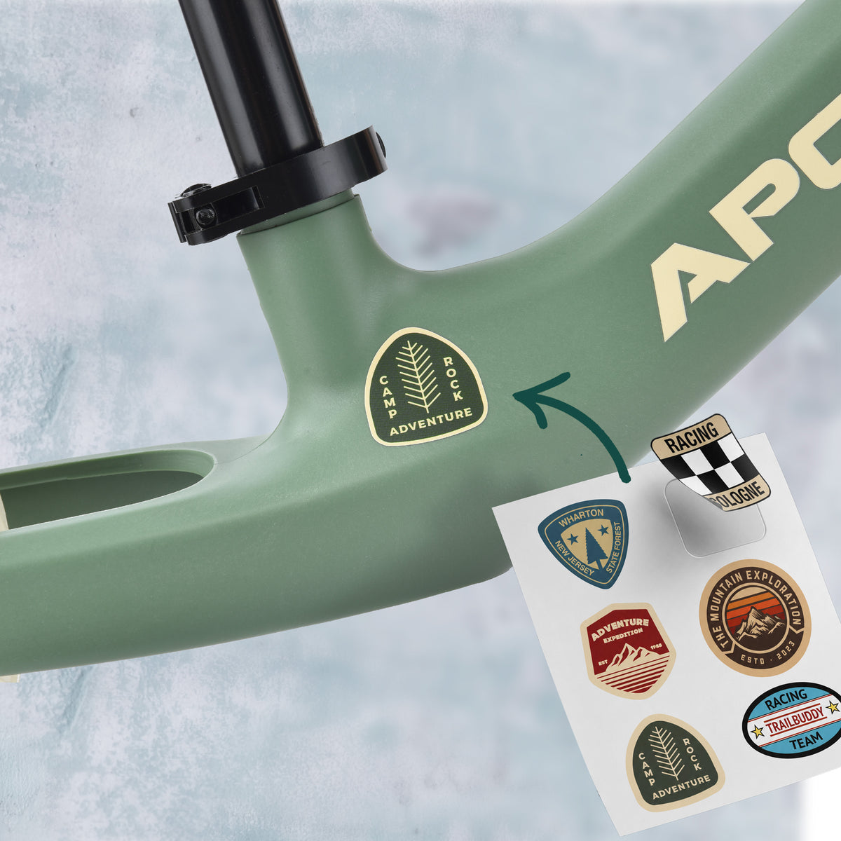 Apollo Funsport Nederland Trailbuddy loopfiets vanaf 2 jaar – 12 inch kinderloopfiets Groen