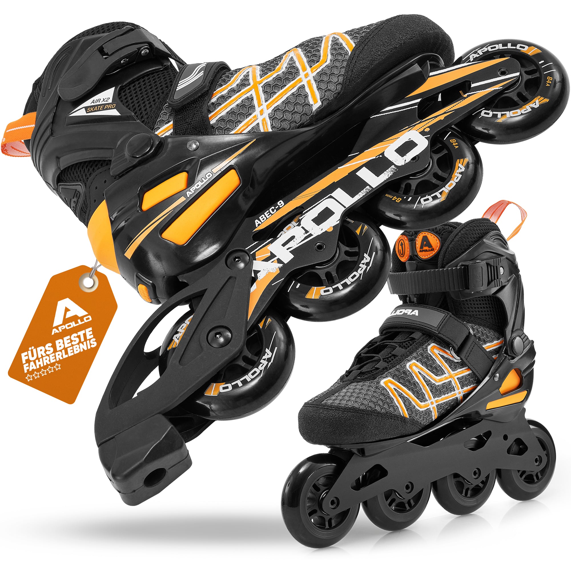 Apollo Air Flow X2 Inline Skates - Oranje 45