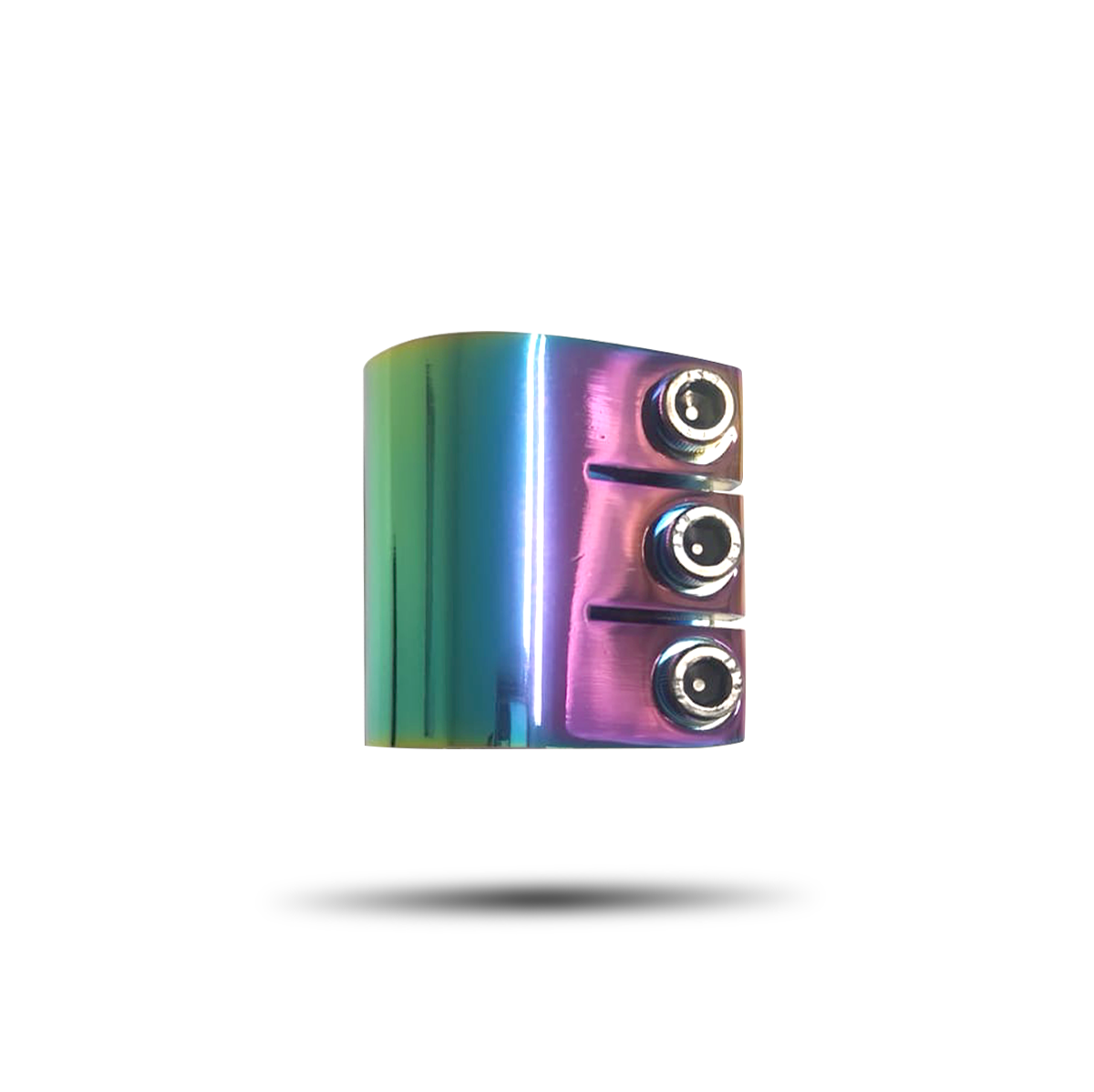 Apollo RESERVEONDERDEEL - Stuurklem stuntstep - 3 schroeven - RAINBOW