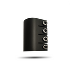 Apollo RESERVEONDERDEEL - Stuurklem stuntstep - 4 schroeven - Zwart