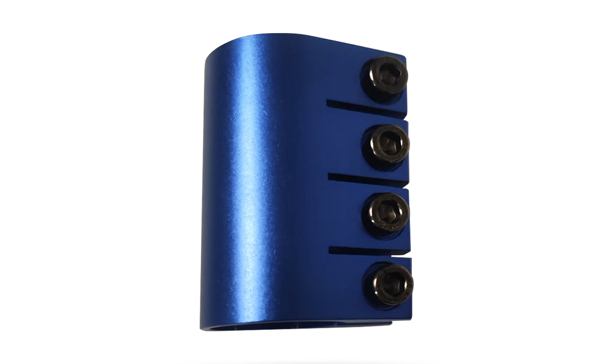 Apollo RESERVEONDERDEEL - Stuurklem stuntstep - 4 schroeven - Donkerblauw