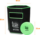 Ocean 5 Disc Jam Set - leuk Werpspel, Tuin- en Strandspel voor maximaal 4 Personen Groen