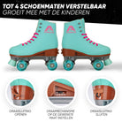 Apollo Disco Klassieke rolschaatsen voor kinderen en volwassenen - Lagoon LED L (39-42)