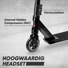 Apollo Stunt Scooter - Star Pro - HighQuality eloxierter Profi Stunt Scooter Schwarz