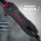 Apollo Apollo Scooter - "Hurricane" City-Scooter met vering Zwart Roze