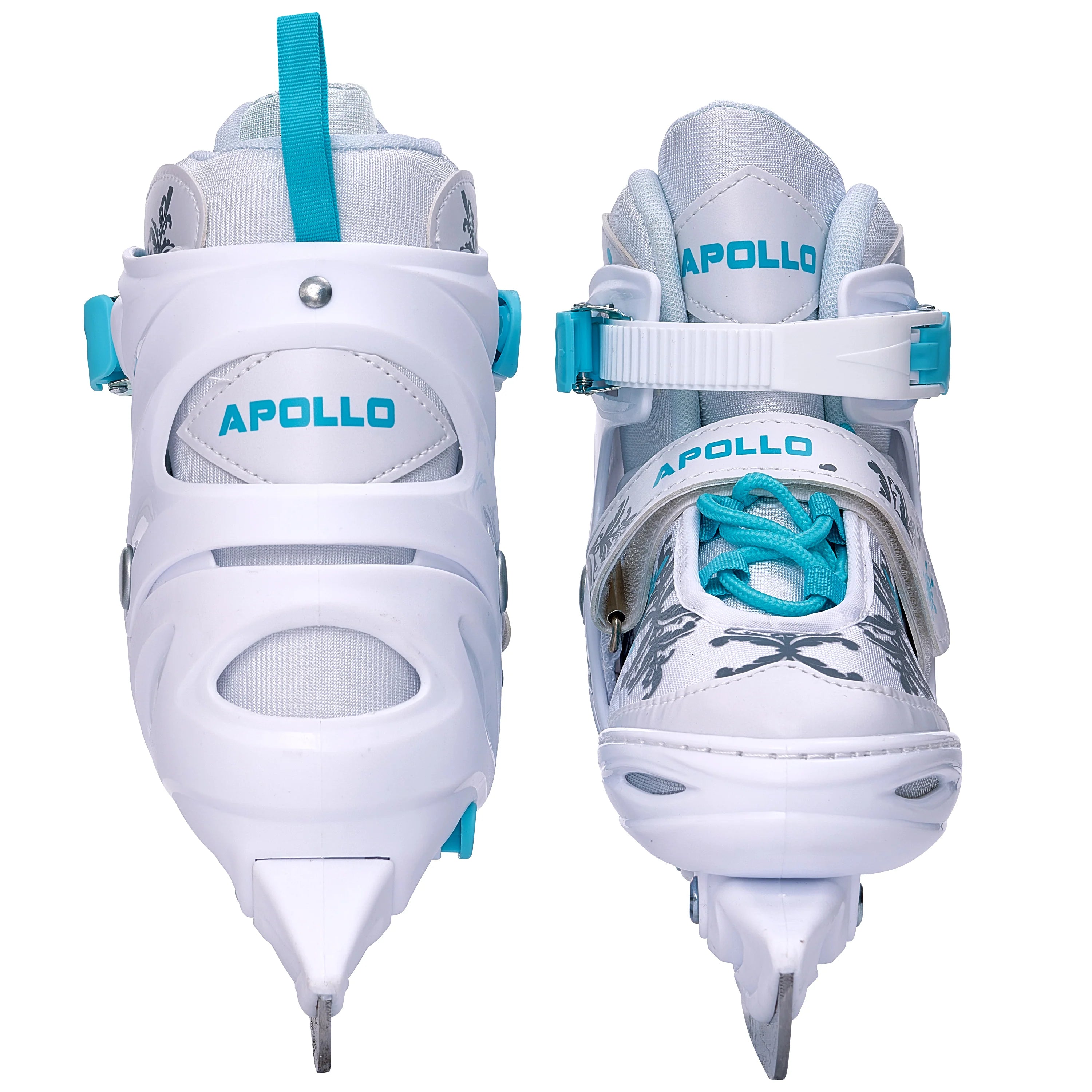 Apollo Verstelbare Kunstschaatsen 'Ice Skates X-Pro' - Wit/Mint L (39-42)