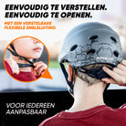 Apollo Skate Helm Fietshelm - Verstelbare Skateboard, Scooter, BMX Helm Cracked