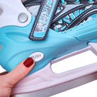 Apollo Verstelbare Kunstschaatsen 'Ice Skates X-Pro' - Mint/Zwart L (39-42)