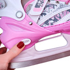 Apollo Verstelbare Kunstschaatsen 'Ice Skates X-Pro' - Wit/Roze L (39-42)