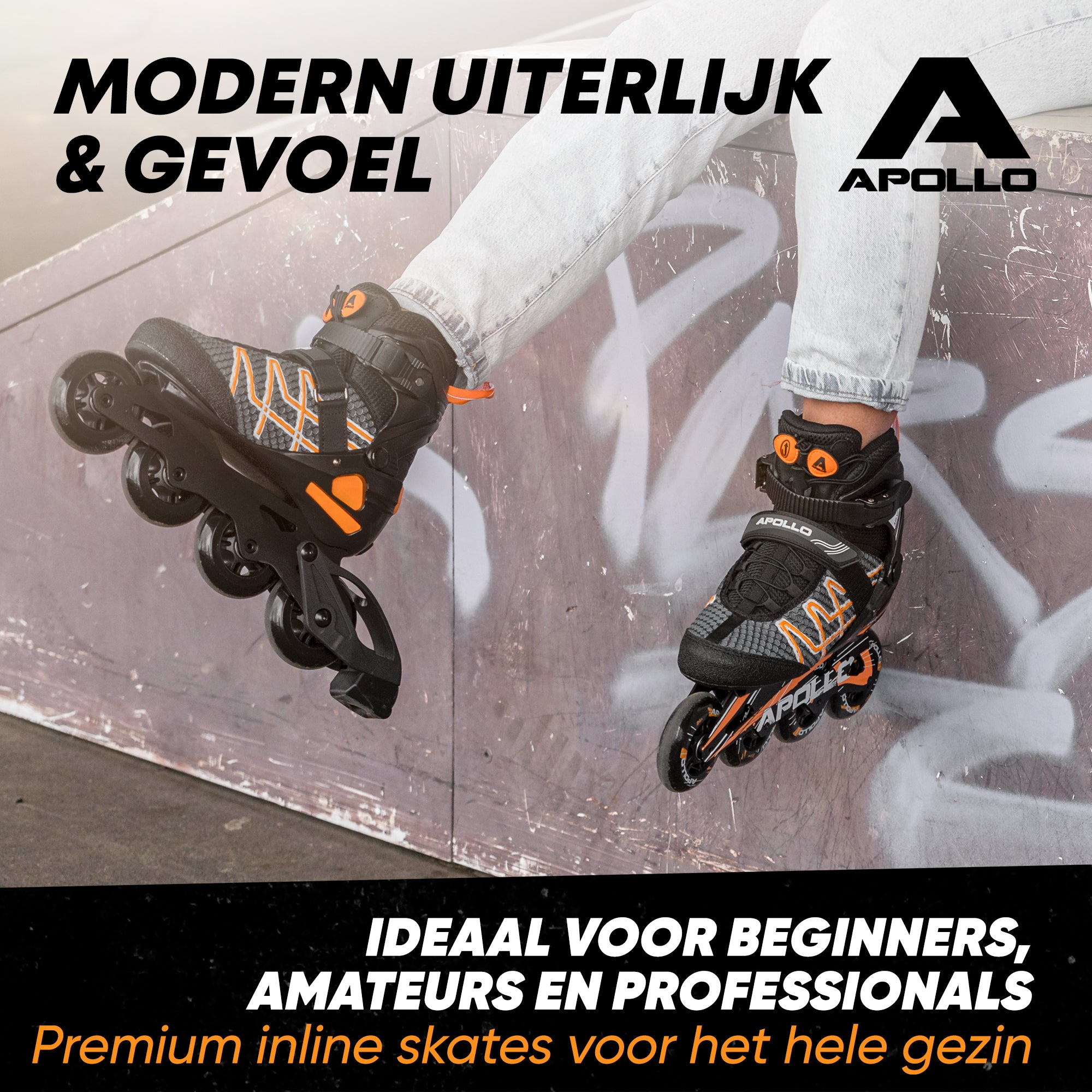 Apollo Air Flow X2 Inline Skates - Oranje 45