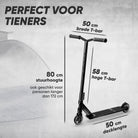 Apollo Stunt Scooter - Star Pro - HighQuality eloxierter Profi Stunt Scooter Schwarz