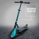 Apollo Apollo Scooter - "Hurricane" City-Scooter met vering Zwart Mint