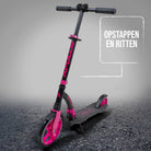 Apollo Apollo Scooter - "Hurricane" City-Scooter met vering Zwart Roze