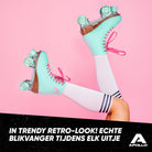 Apollo Disco Klassieke rolschaatsen voor kinderen en volwassenen - Lagoon LED L (39-42)