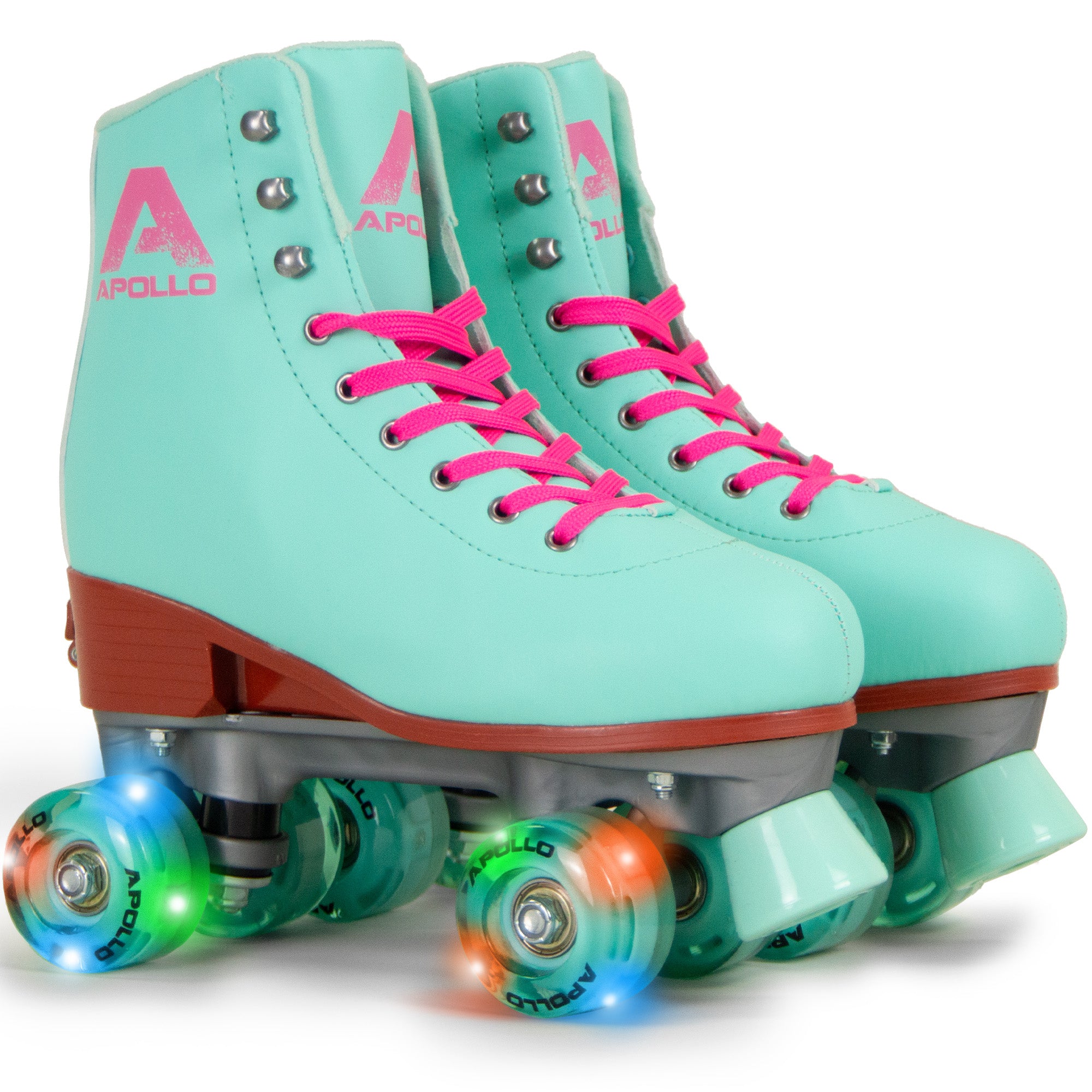 Apollo Disco Klassieke rolschaatsen voor kinderen en volwassenen - Lagoon LED L (39-42)