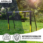 Apollo Apollo Fußballtor - Goal Master 180 - Gelb