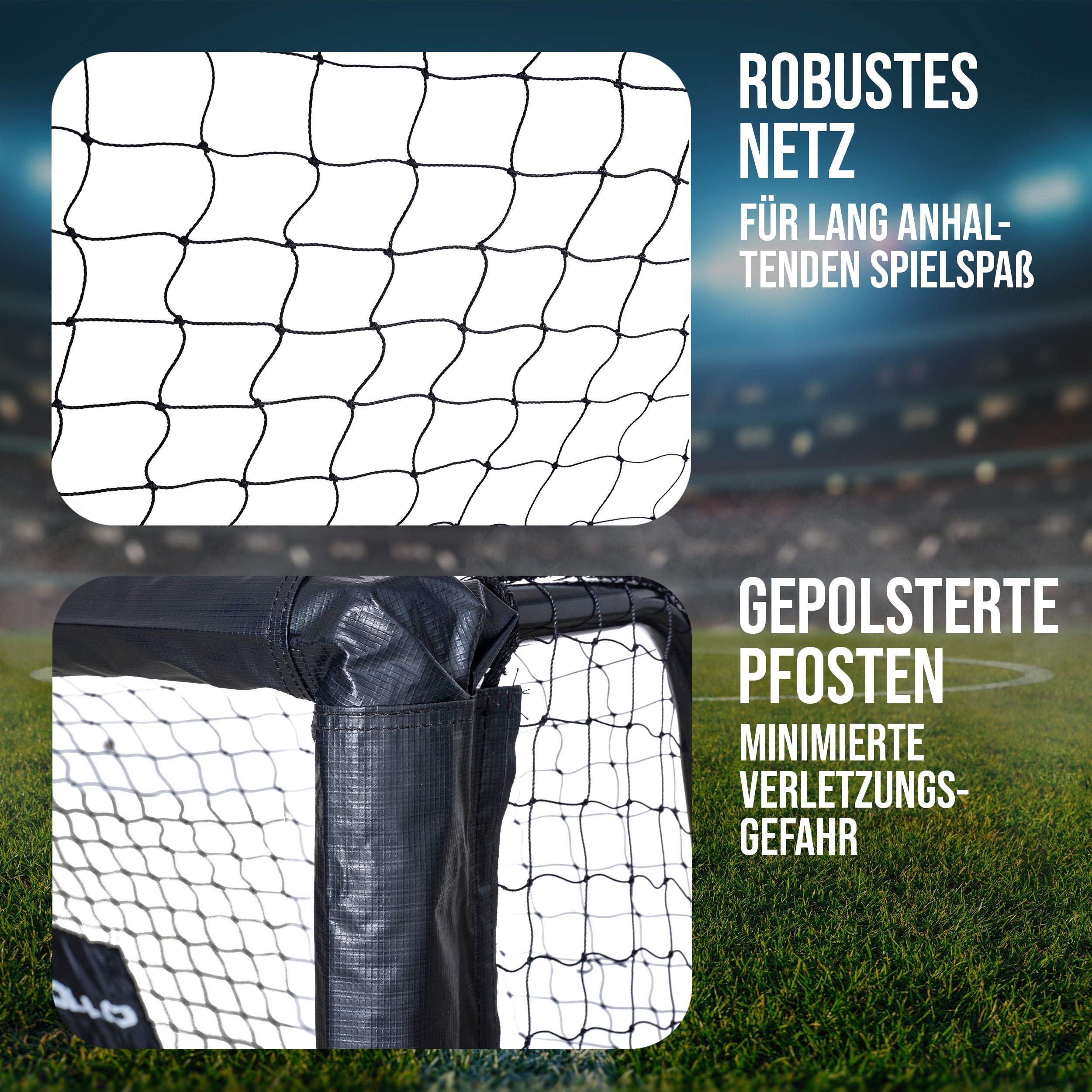 Apollo Apollo Fußballtor - Goal Master 180 - Gelb