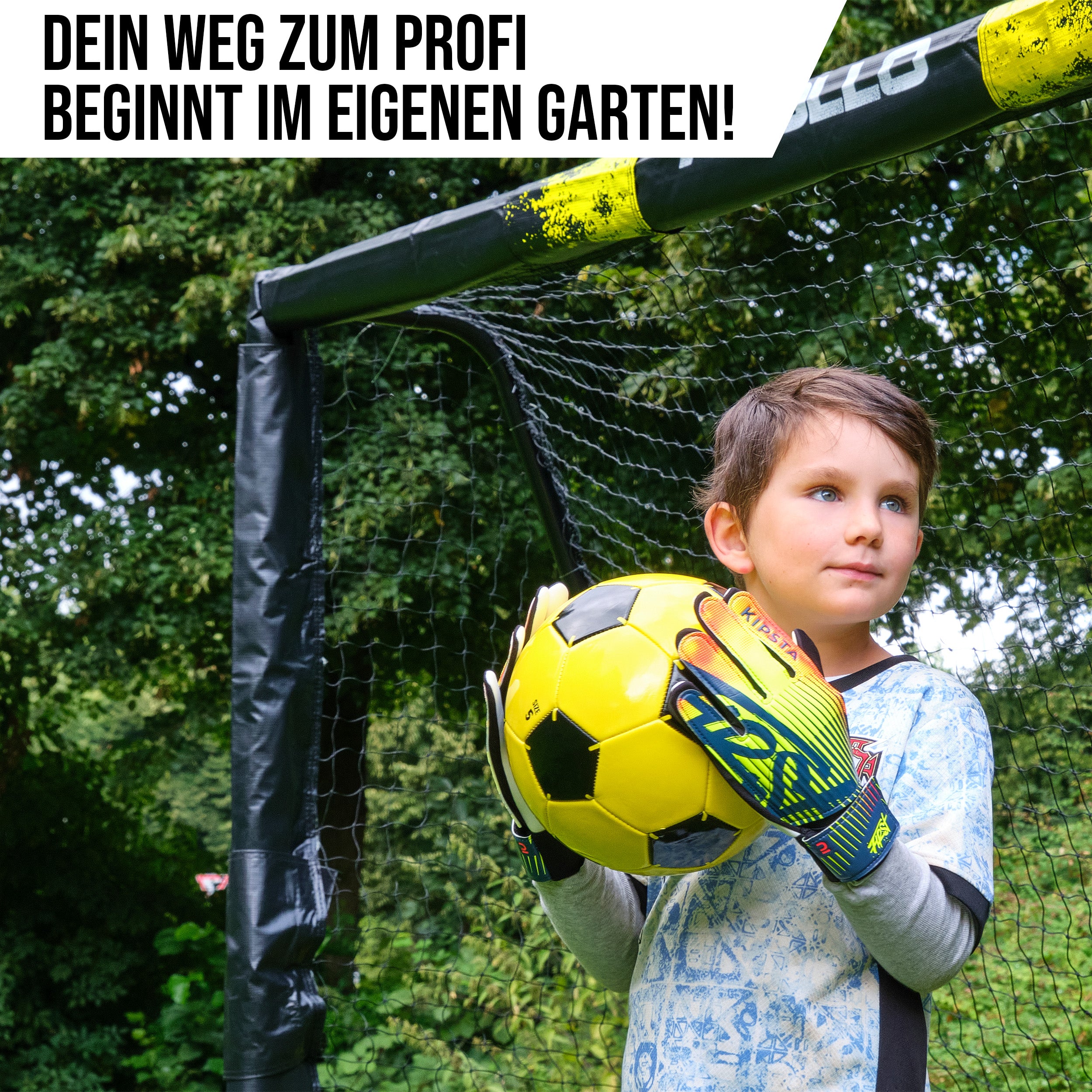 Apollo Apollo Fußballtor - Goal Master 180 - Gelb