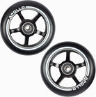 Apollo APOLLO Stunt Scooter reservewielenset Pro Wheels 100mm - ABEC 9 kogellagers Zwart - ALU Core