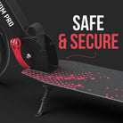 Apollo 'Phantom Pro' Opvouwbare en in hoogte verstelbare stadsscooter Rood