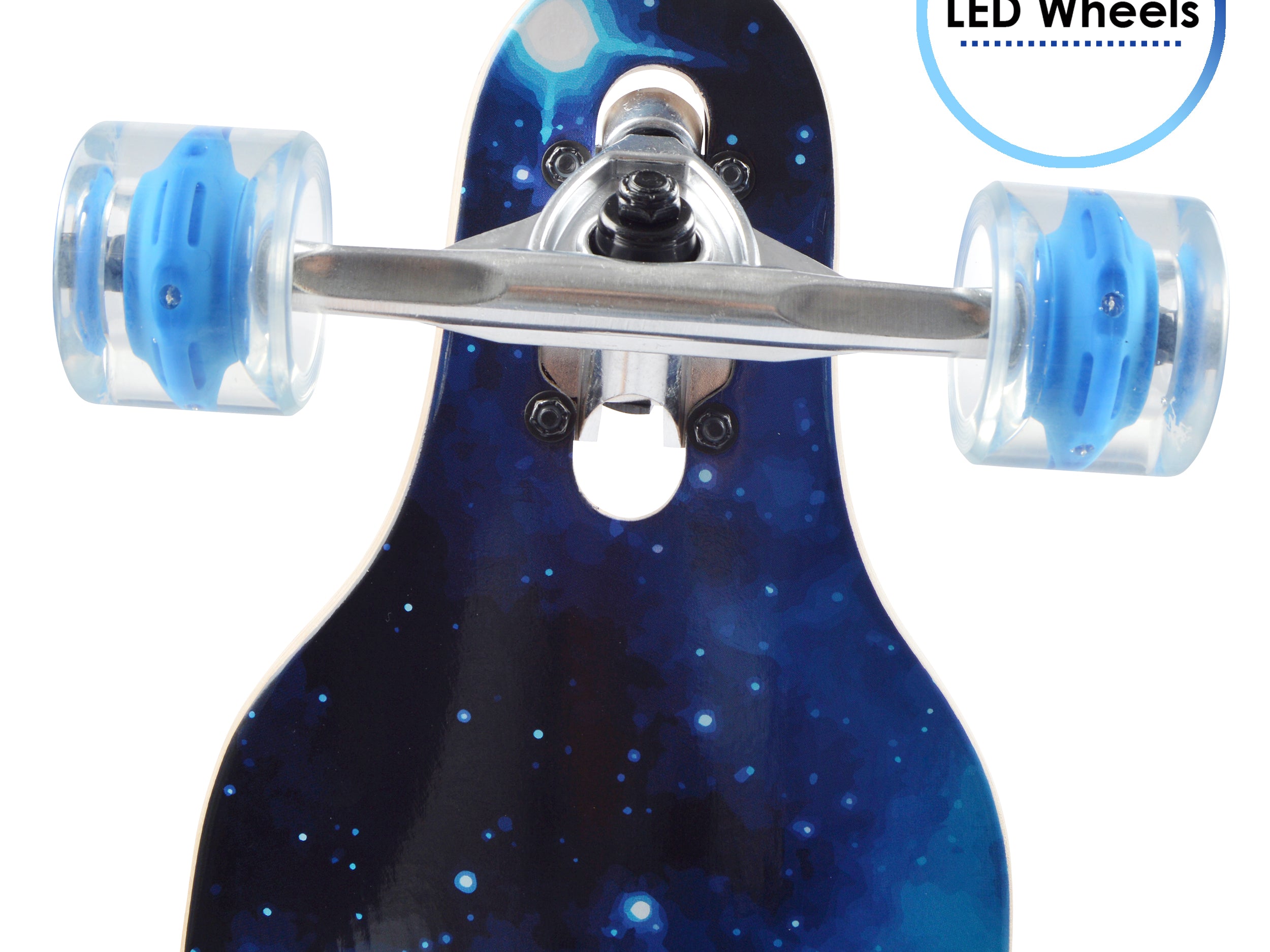 Apollo Longboard 36" incl. T-tool - Blue Sky Blue Sky