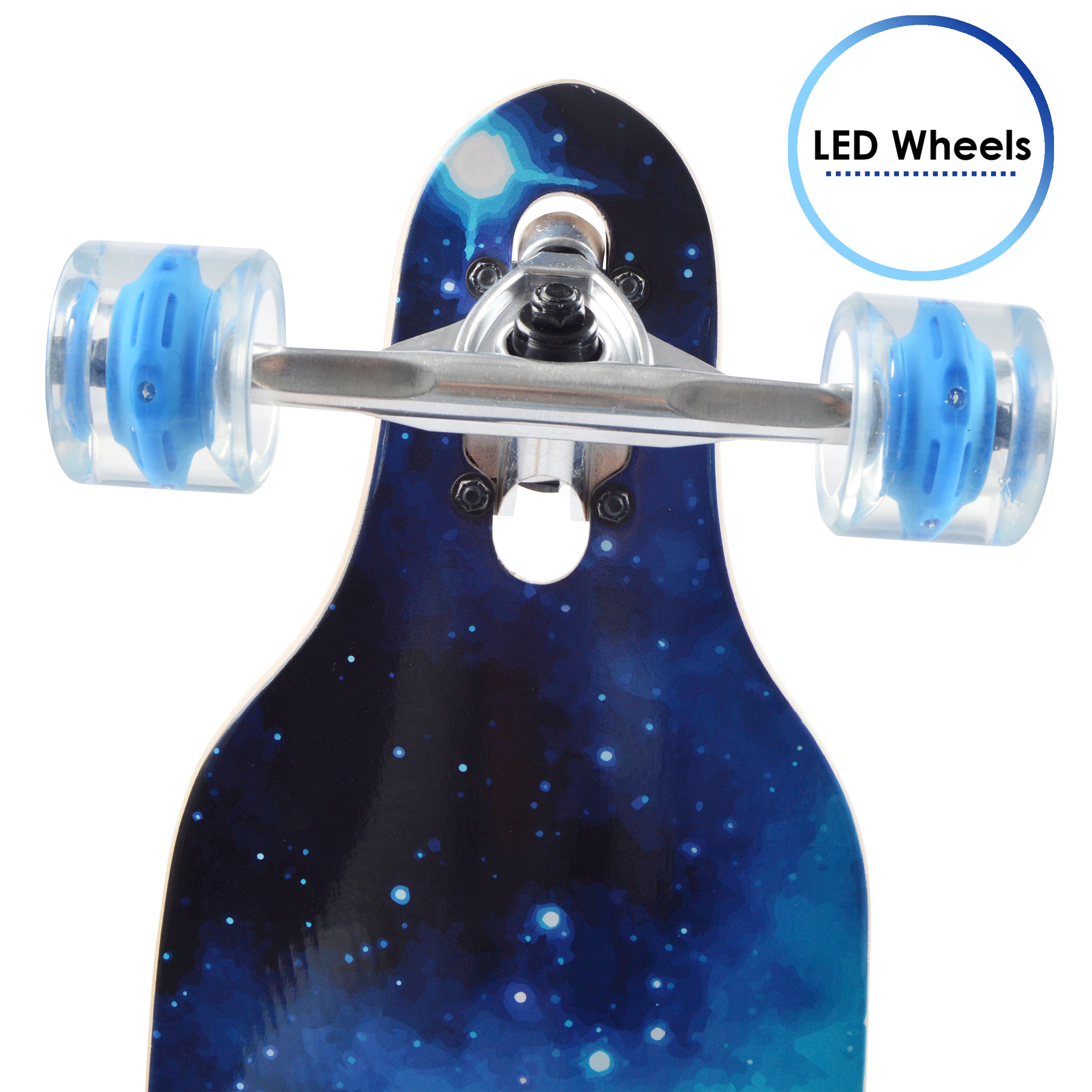 Apollo Longboard 36" incl. T-tool - Blue Sky Blue Sky