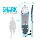 Apollo SUP Board 'Shark' 3m incl. SUP Peddel, Pomp en Reparatiekit Shark