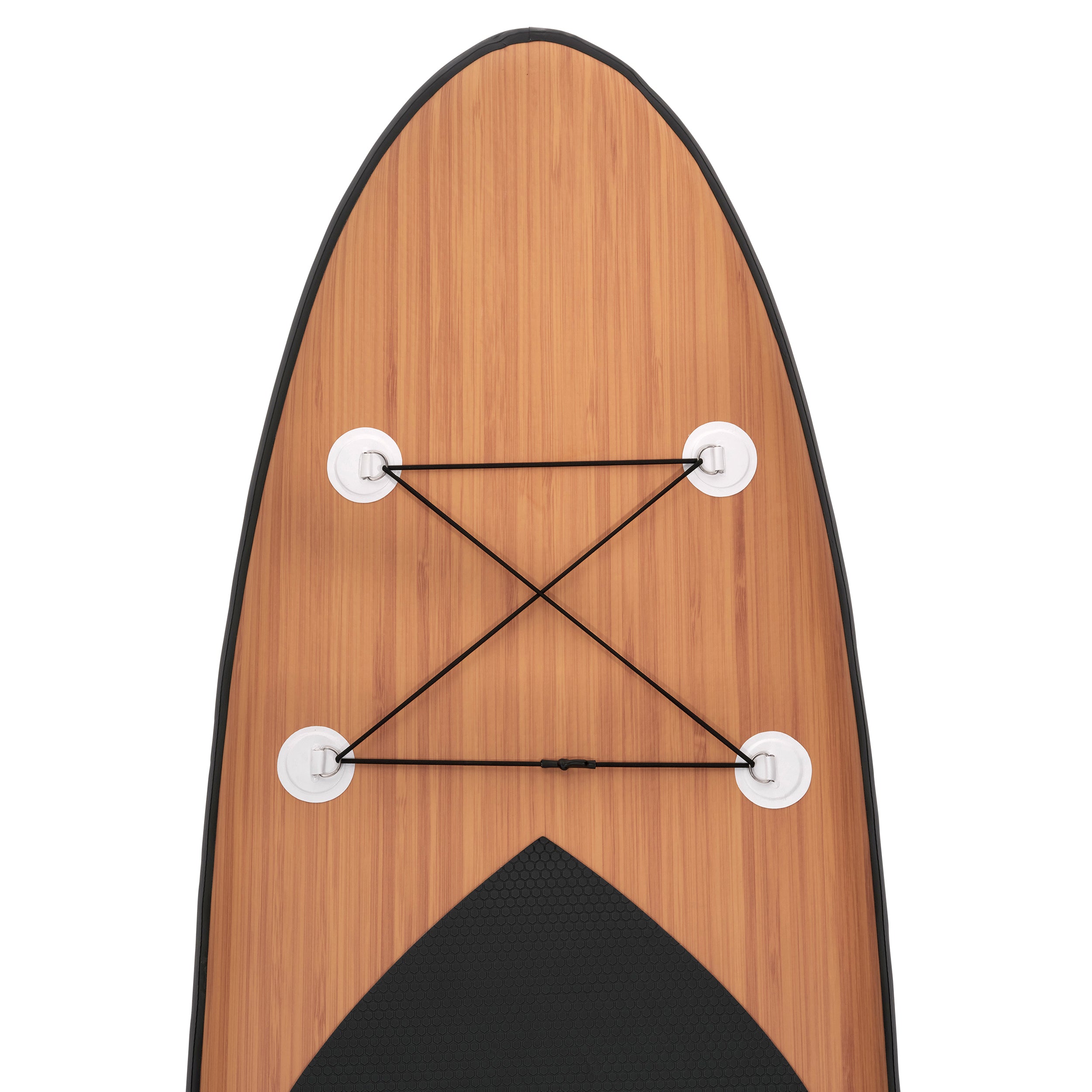Apollo Funsport NL SUP Board 'Wood' 3m incl. SUP Peddel, Pomp en Reparatiekit Wood Zwart