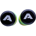 Apollo Apollo Stunt Scooter Handle Grip XL 160mm zachte stuurgrepen met baruiteinden Groen Geel