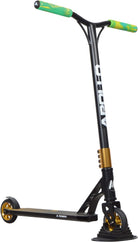 Apollo Apollo Stunt Scooter Handle Grip XL 160mm zachte stuurgrepen met baruiteinden Groen Geel