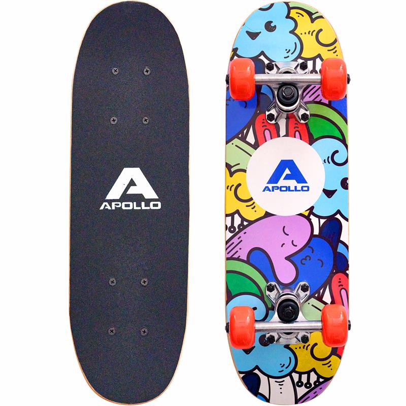 Apollo Kinderen Skateboard 51cm - Fluffy Fluffy