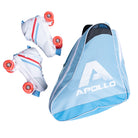 Apollo Funsport NL APOLLO Skatebag praktische tas voor schaatsen en rollersport Mint Blauw