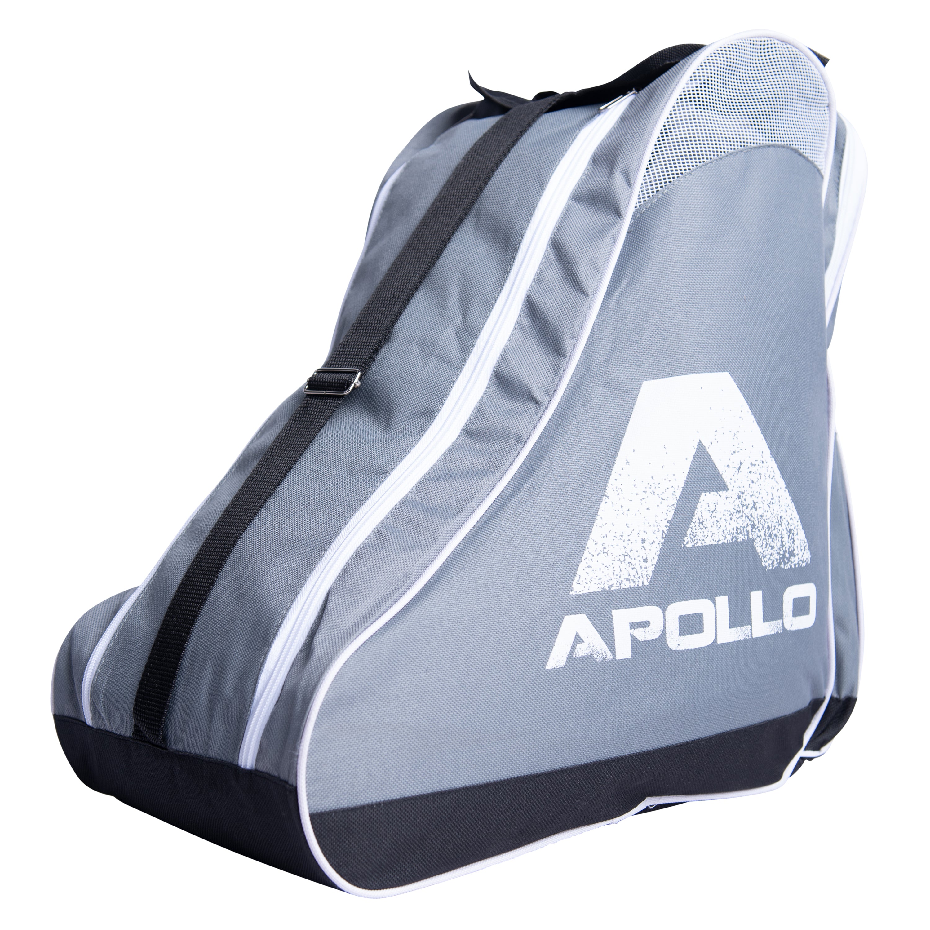 Apollo Funsport NL APOLLO Skatebag praktische tas voor schaatsen en rollersport Zwart Grijs