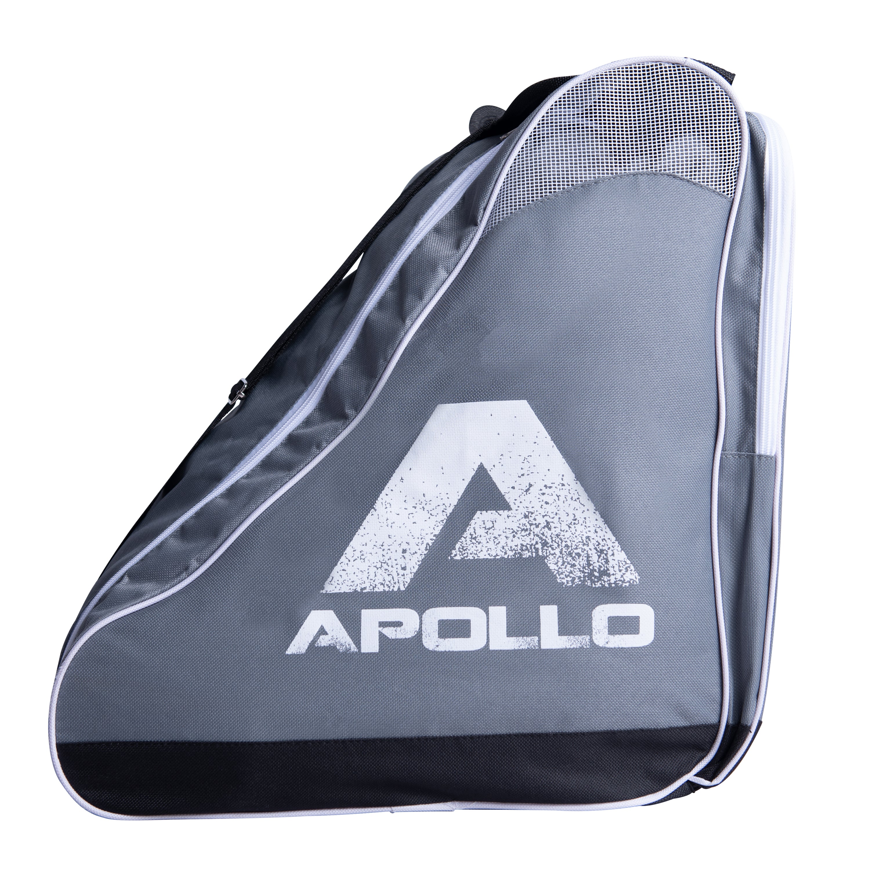 Apollo Funsport NL APOLLO Skatebag praktische tas voor schaatsen en rollersport Zwart Grijs