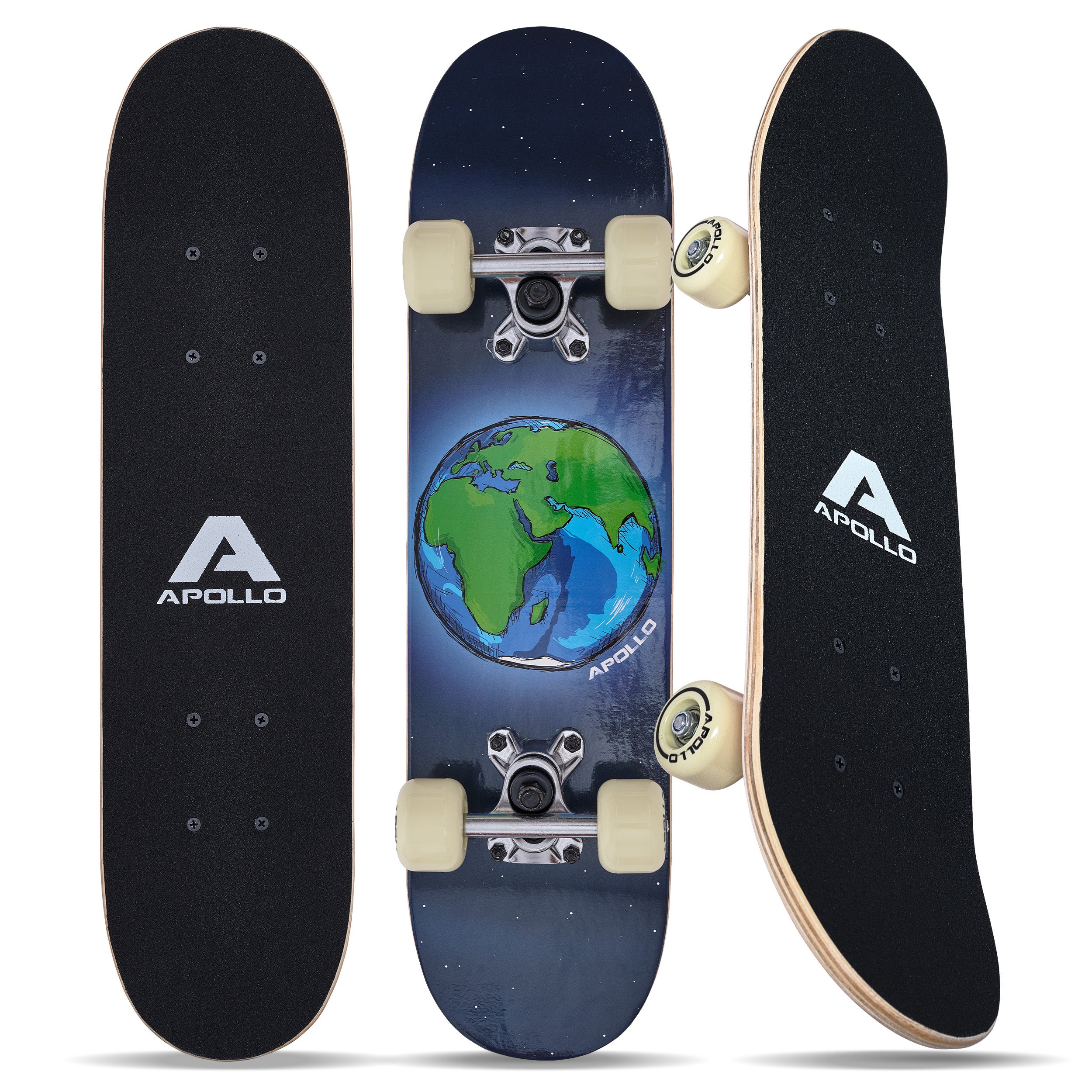 Apollo Kinderen Skateboard 61cm - Around the World Around the World
