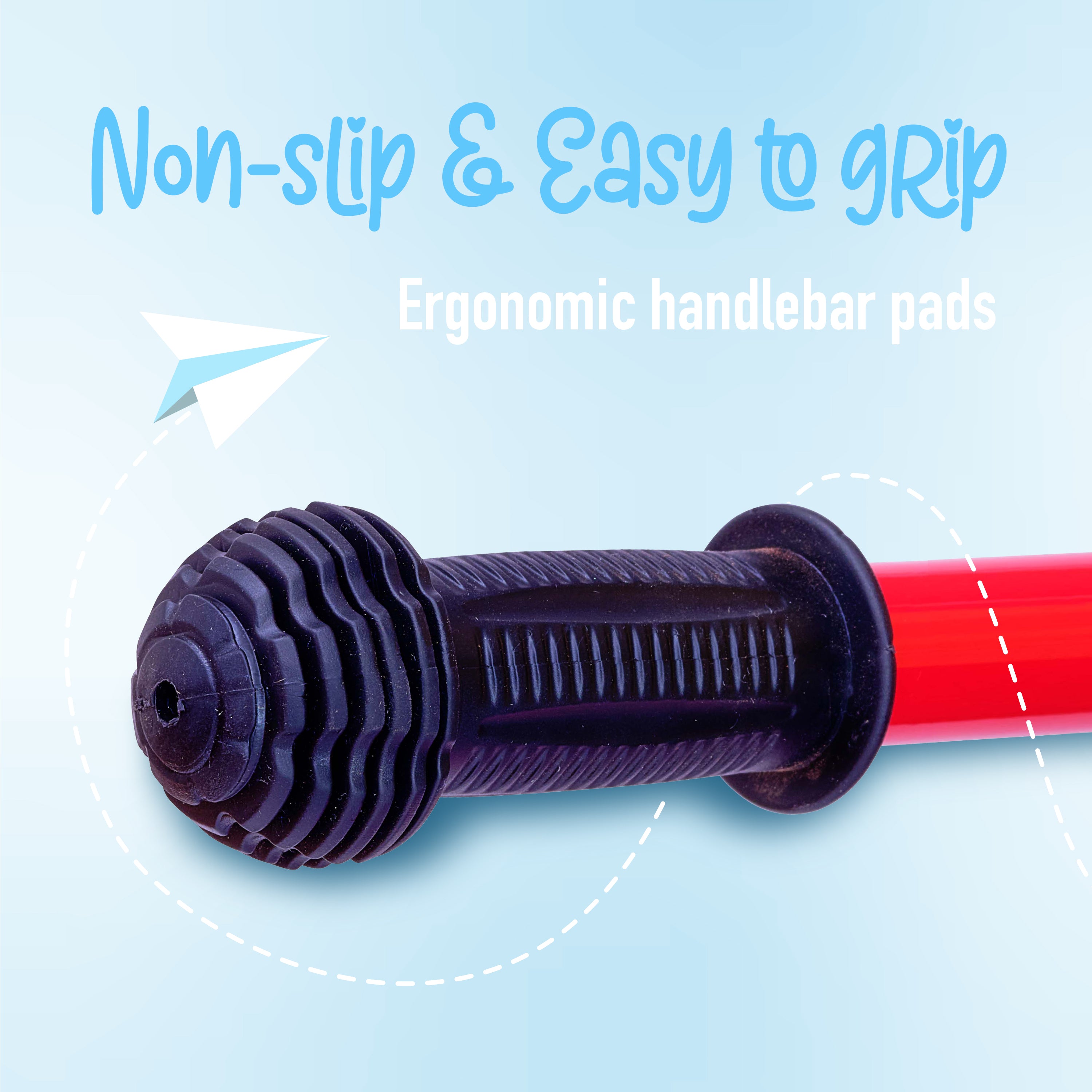 Apollo 'Aviator' Loopfiets, Veilige Kinderloopfiets 12 inch Rood