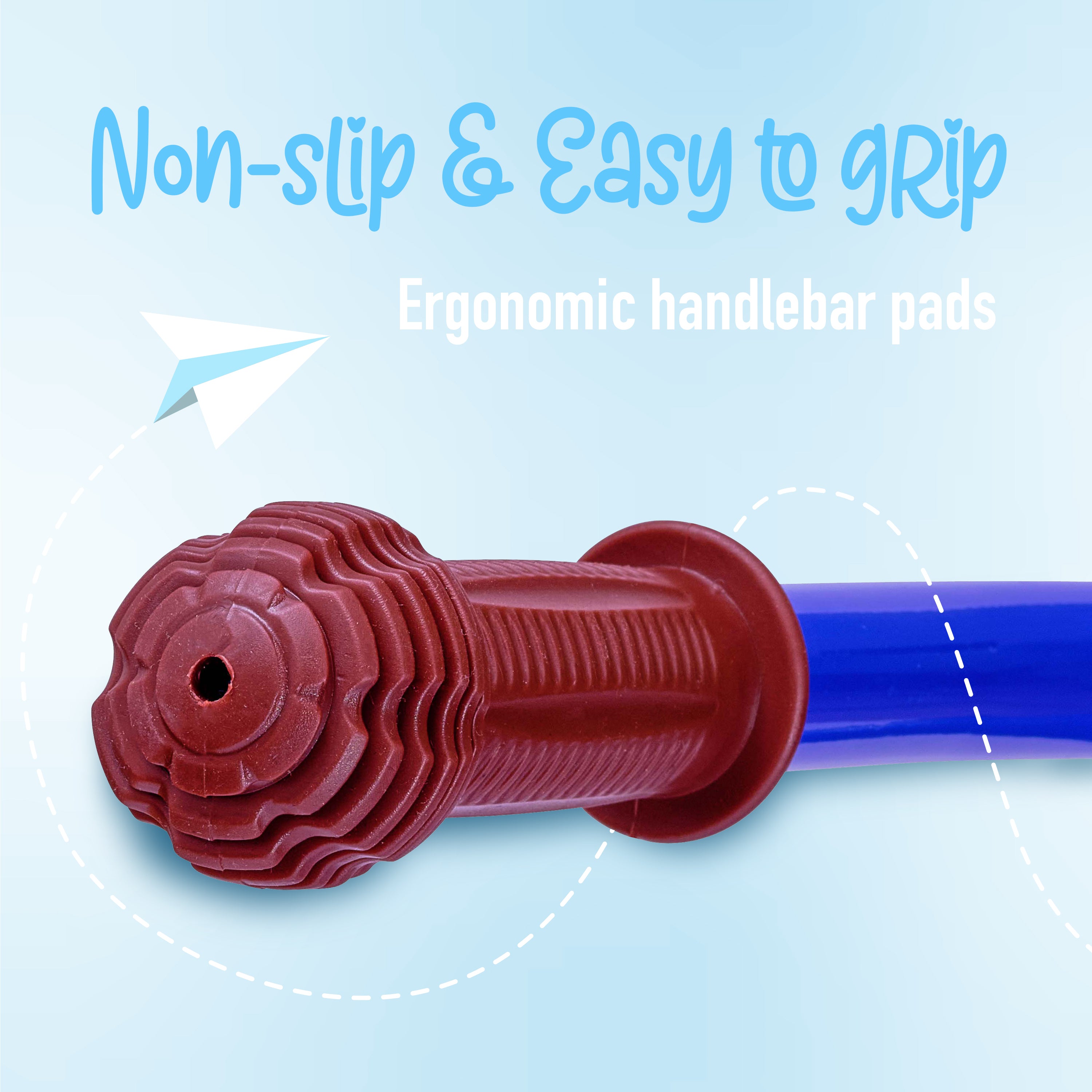 Apollo 'Aviator' Loopfiets, Veilige Kinderloopfiets 12 inch Donkerblauw