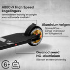 Apollo Stunt Scooter - Star Pro - HighQuality eloxierter Profi Stunt Scooter Schwarz Gold